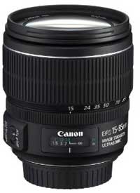 Canon 15-85 mm lens