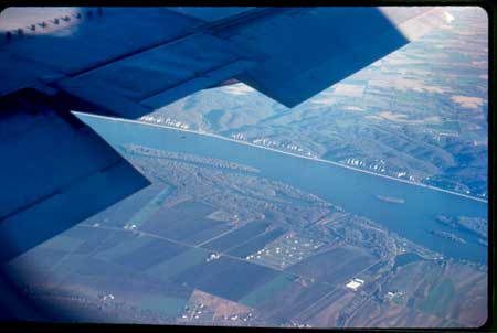 Over the Mississippi