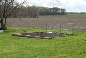 terraced garden