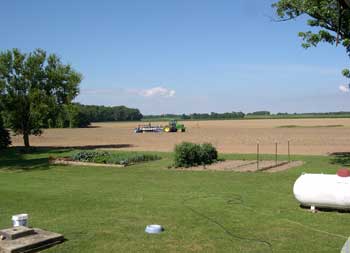 Still planting on July 3