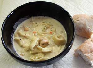 Tortelline Soup