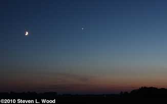 Conjunction at twilight