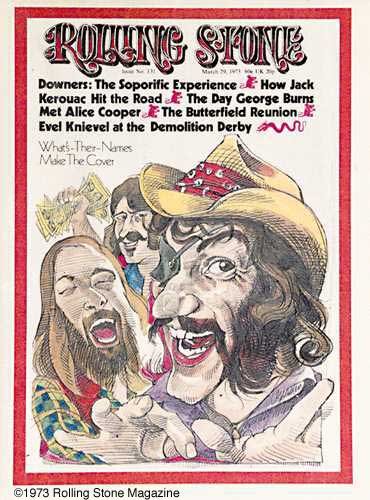 Cover - Rolling Stone - March 29, 1973