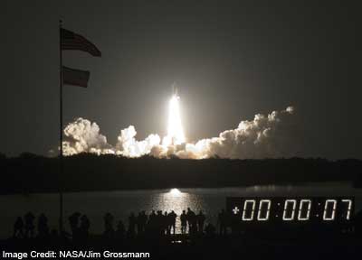 Endeavour Lifts Off