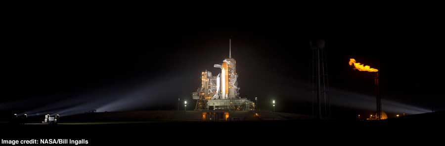 Discovery ready for launch