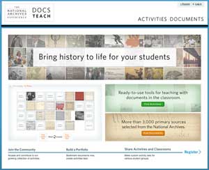 National Archives Docs Teach