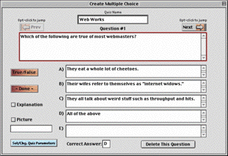 QuizMaker Pro construct