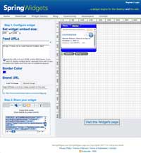 Spring Widgets