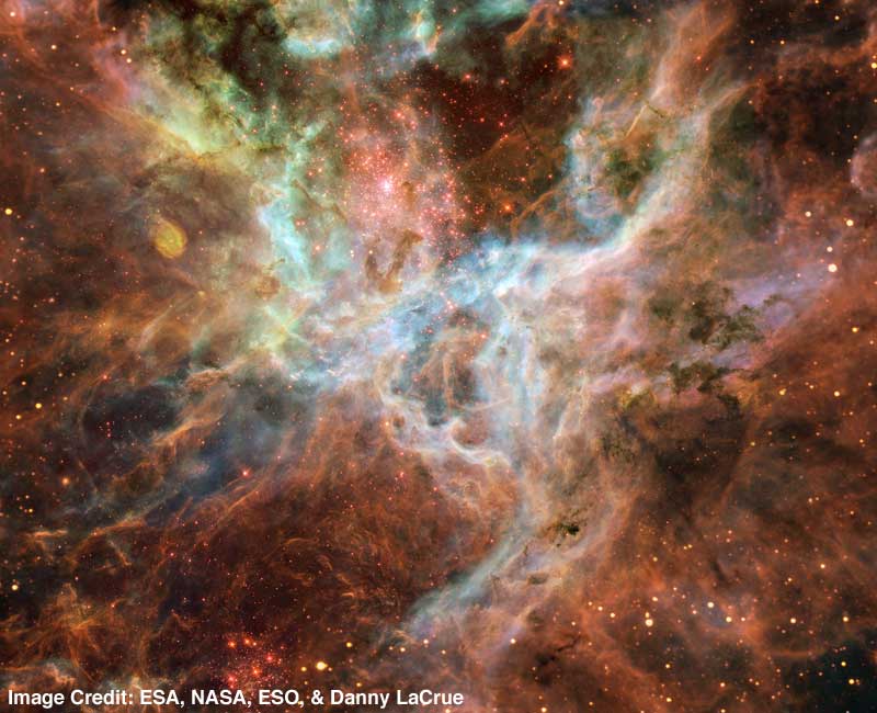 Heart of the Tarantula Nebula  