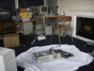 The sunroom Mac graveyard!