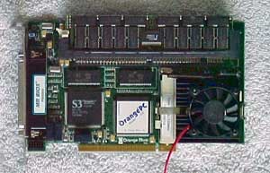 Orange 530 card