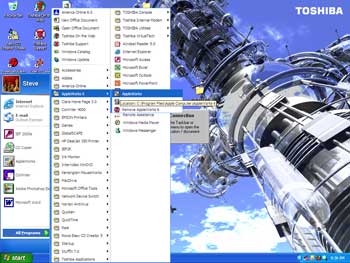 Select application