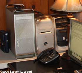 Trio of computers