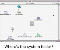 Where's the system folder?