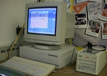 IIfx w/ JVC burner