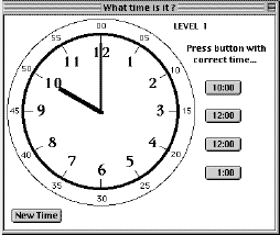 Time Teacher Clockface