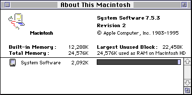 About This Macintosh